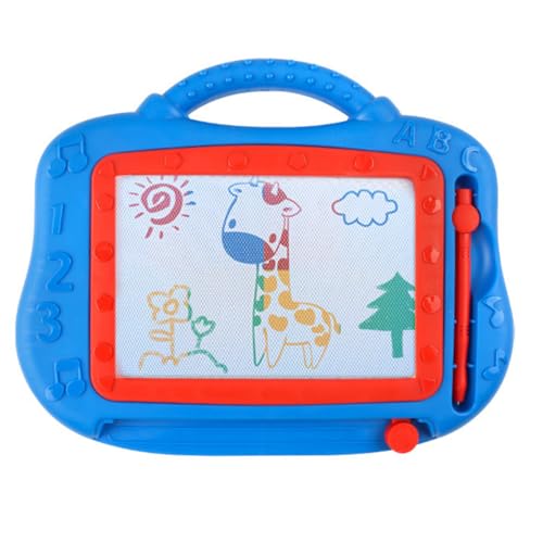WMUVAZA Lavagnetta Magica Cancellabile Blu per Bambini 2-5 Anni