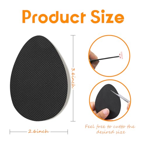 Pads antideslizantes para suelas de zapatos 8 unidades miniatura 3