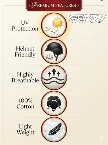 Image of Balaclava Face Mask with Hand Sleeves for Bikers UV Protection