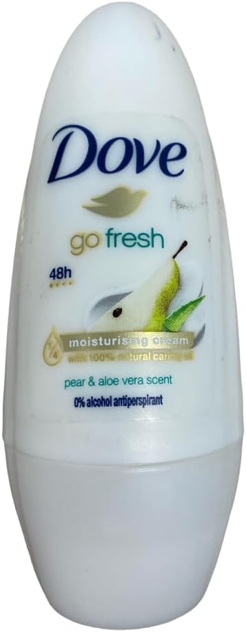 DOVE Go Fresh Pear & Aloe Vera Women's Roll-On Deodorant Pack of 3 x 50 ml