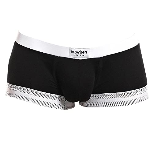 Mens Comfort Underpants Quads Trunk Micro Pouch Full Coverage Boxer Underwear