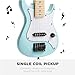 Best Choice Products 30in Kids Electric Guitar Beginner Starter Kit w/ 5W Amplifier, Strap, Gig Bag, Strings, Picks - Powder Blue