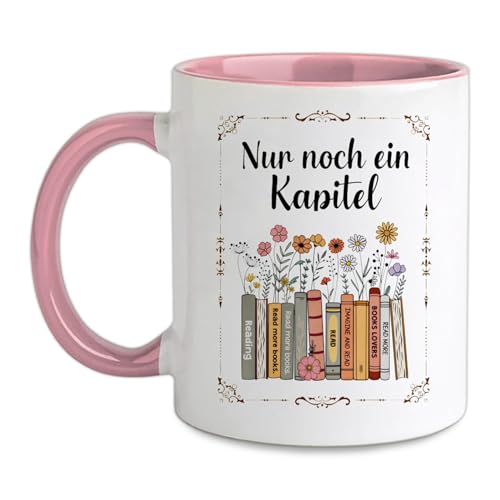 Tasse Buch Geschenk für Leseratten Keramik Tasse Buchliebhaber Bücherwurm Becher Kaffeebecher Geschenke für Bücherwürmer Literatur Buchliebhaber Kaffeetasse für Freunde Lehrer Schüler Buchfans