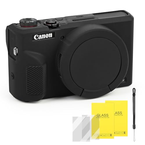 Funda para cámara Canon PowerShot G7 X Mark III, silicona miniatura 1