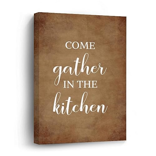 Cadeau pendaison de crémaillère : cadre déco cuisine moderne
