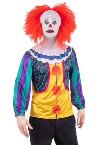 Haut Pennywise IT Classic Smiffys idéal pour terrifier vos amis lors d'une soirée horreur