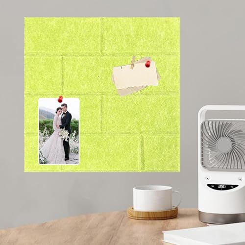Tableaux d'affichage auto-adhésifs en feutre avec carreaux modulables