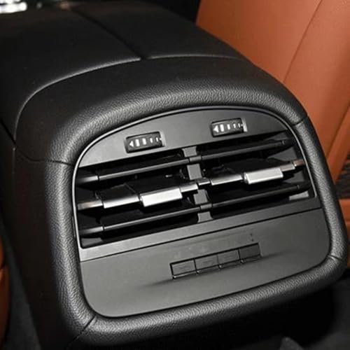 Climatisation console centrale arrière Maserati Ghibli avec sortie de ventilation