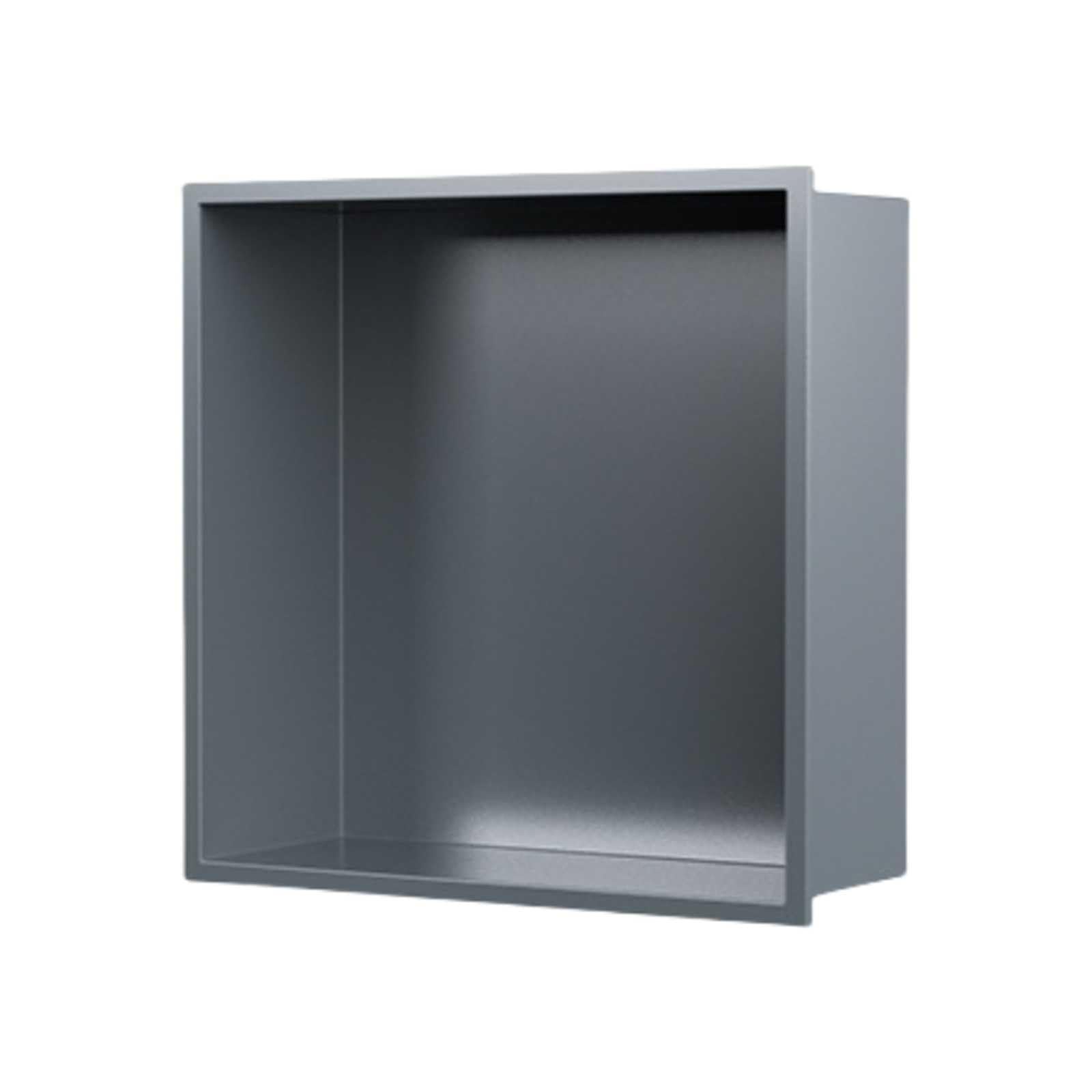 Étagère de douche encastrable inox brossé gain de place