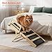 HOOBRO Dog Ramp for Bed, 15.7