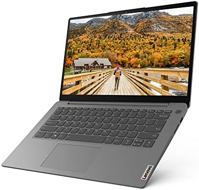 Lenovo IdeaPad 3 14" FHD Laptop, Intel Core i5-1135G7, Intel Iris Xe Graphics, 8GB RAM, 512GB SSD, Fingerprint Recognition, WiFi 6, Win 11, Memory Card Slot, Arctic Grey