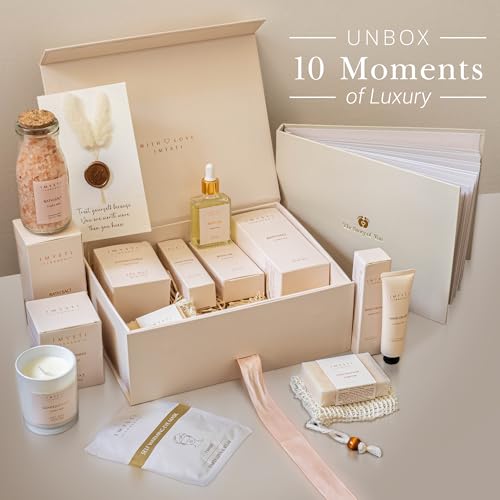 New Mum Gifts Hamper - Mum to Be Pamper Kit, 10 Luxury Baby Shower Gift - Image 2