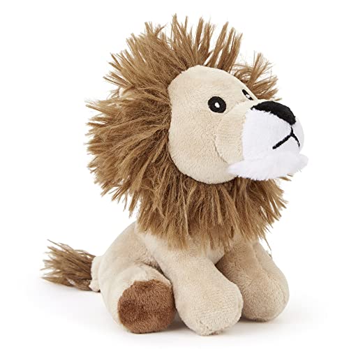 Zappi Co Kinder Kuschelweiches Plüschtier - Perfekte kuschelige Spielgefährten für Kinder Geburtstage und besondere Anlässe(12-15cm) (Elefant + Giraffe + Löwe)