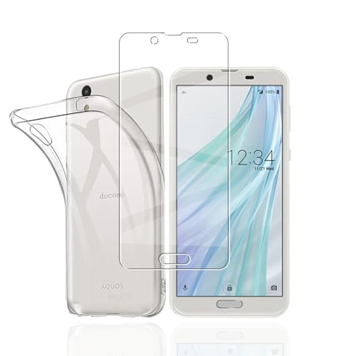 Ή AQUOS Sense2 SHV43 / SH-01L / SH-M08 p P[X + KXtB AQUOS Sense2 SHV43 / SH-01L / SH-M08 Jo[_ TPU S y Ռz h~ gѕ֗ 