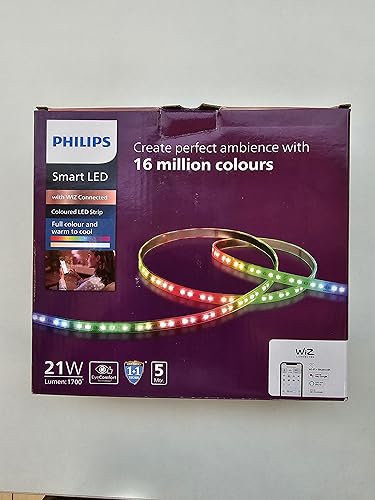 Image of Philips 5m Smart WiFi RGB LED Strip