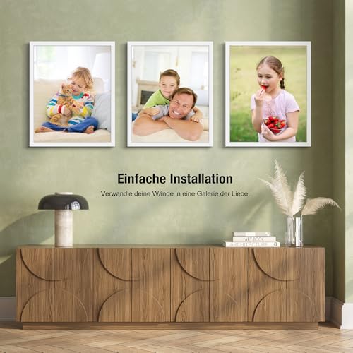 Tinkeps Bilderrahmen 40x50 cm Weiß 3er Pack, MDF – Ansicht 6