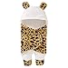 Queen.Y Neugeborenes Baby Wickeldecke, Baby Schlafsack Säugling Leopard Muster Swaddle Decke Neugeborenen Kinderwagen Wrap für 0-4 Monate Jungen Mädchen