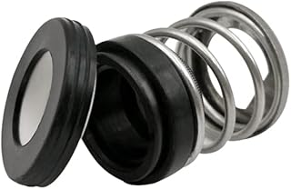 Spring Gasket 156 Series Fit 8 10 12 14 15 16mm OD Shaft Water Pump Mechanical Shaft Seal Single Coil Spring for Self-Priming Pump (Color : 1PC, Size : 12mm)
