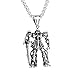 Luunay Périphérique De Film De Mode Dominant Transformers Robot Collier Pendentif en Acier Inoxydable pour Hommes Collier Hipster Bijoux Correspondant