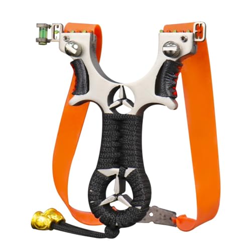 HCOSBIN スリングショット 動物撃退器 害獣・害虫対策器 パチンコ 補助赤外線 セット ショット スリング ファルコン 狩猟用 スリングショットゴムバンド 替えゴム 大人向け屋外スポーツゲーム兼用カタパルト 携帯型 握る器具 贈 200個陶土弾 輪ゴ