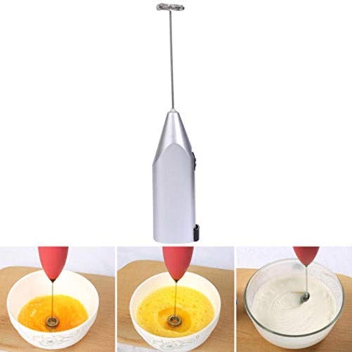 Ilonti 1 Piece Mini Hand Electric Milk Shaker Egg Beater Coffee Blender Mixture