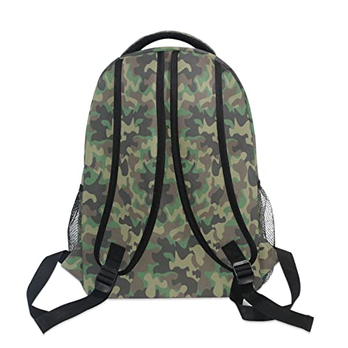 AUUXVA Custom School Backpack for Kids Boys with Name/Text, Personalized Camo Laptop Backpack Add Your Name Student College School Bag Customized Bookbag for Primary Middle Junior High Back to School4