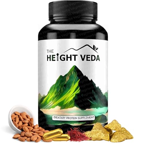 Original Height Veda 30 Capsules | Supreme Formula Aurvedic Heightveda Powder 30 Capsule (Pack of 1)