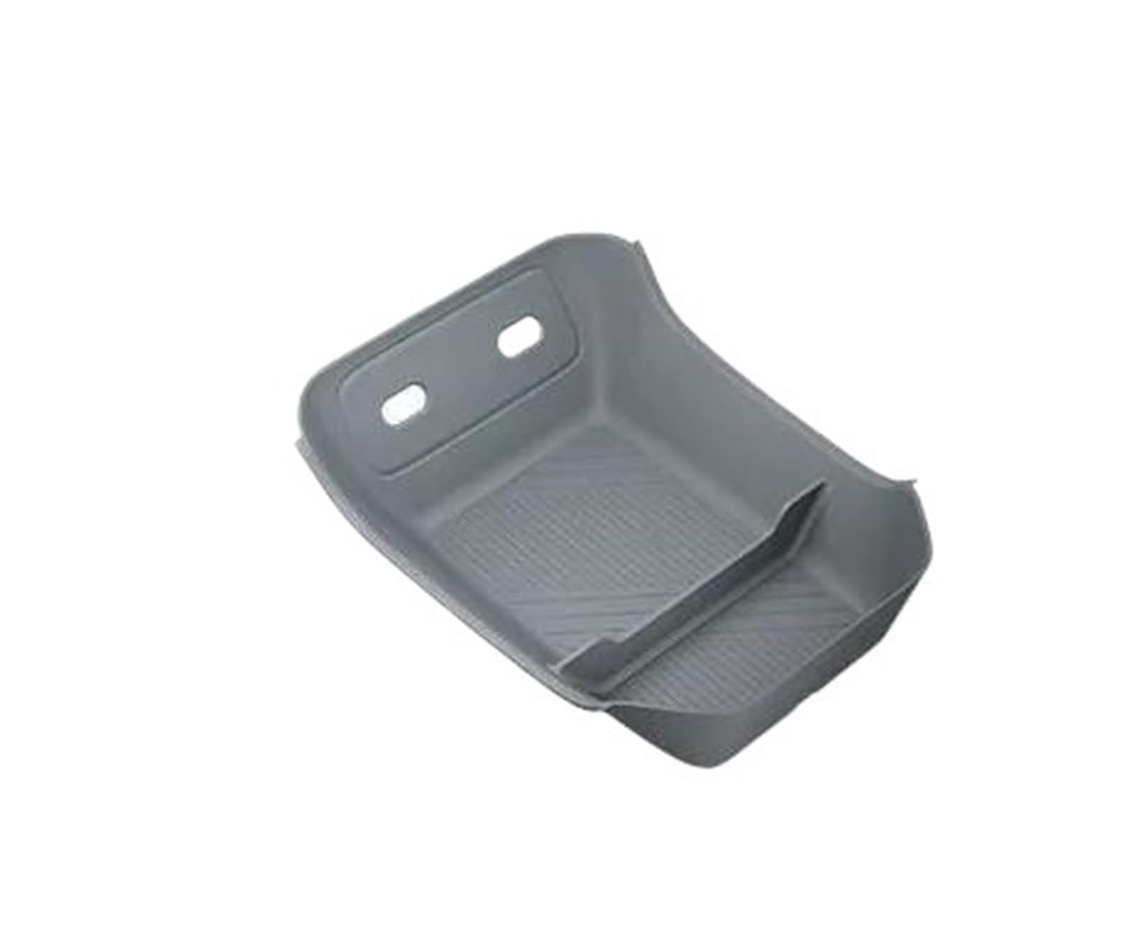 PIBMKVKHIK For ZEEKR For 7X 2024-2025 Central Control Lower Level Organizer Storage Box Armrest Below Silicone Tray Car Accessory Armrest Organiser Tray(Grey)