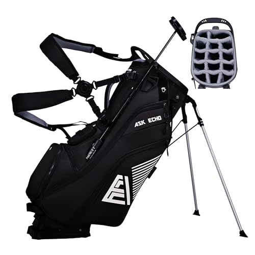 Ask Echo Golf St-14 Hybrid Stand Bag With 14 Way Full Length Dividers &Amp; Quick Putter Clip
