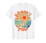 uomo groovy pop anni '70 nostalgia estetica retrò papà anni '70 maglietta