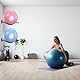 svteli Medizinballregal & Yogamatte Wandhalterung, 2 Paar Gymnastikball Wandhalter, langlebiges Metall Wandregal für Fitnessgeräte Aufbewahrung im Fitnessstudio oder Garage
