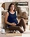 Ficerd 4 Pack Women's Maternity Tank Tops, Side Ruch Sleeveless Cotton Pregnancy Shirts Casual Ribbed Basic Maternity Clothes(Black, White, Navy Blue, Wine Red,Large)