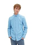 TOM TAILOR Herren 1034883 Hemd, 31264 - Blue Multicolor Design, M