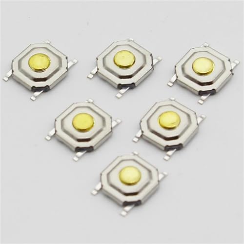 Bouton-poussoir tactile momentané SMD 4x4x1,5 mm haute sensibilité pour carte