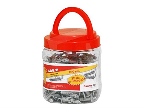 Tassello Sb 9/8 Ra Corto Pz.100+25 Omg Fischer [Fischer ]