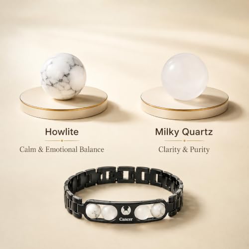 Image of Gratify Birth Crystal Metal Rashi Bracelet for Men & Women | Natural Gemstone Bracelet | Adjustable Spiritual Crystal Bracelet | Includes Authenticity Certificate | Gift for Astrology Lovers