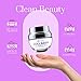 Clear Beauty Collagen Daily Face Moisturizer - Dermatologist Tested, Reduces Wrinkles, Fine Lines, Hydrating, Anti-Aging, Clean Beauty, Cruelty-Free Korean Skin Care - All Skin Types - 1.69 oz