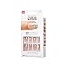 Kiss Nails GEL FANTASY- Medium Design Nails w/Adhesive Tabs & Glue (KGN01-FANCIFUL)
