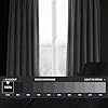 HPD Half Price Drapes Velvet Blackout Curtains/Drapes - 84 Inches Long 1 Panel Blackout Curtain Signature Pleated for Living Room & Bedroom - 25W X 84L, Silver Grey #1