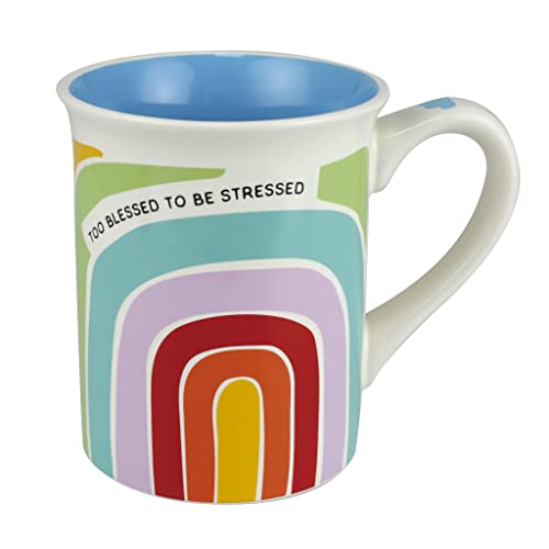 Mug de cerámica multicolor Our Name is Mud 16 oz miniatura 1