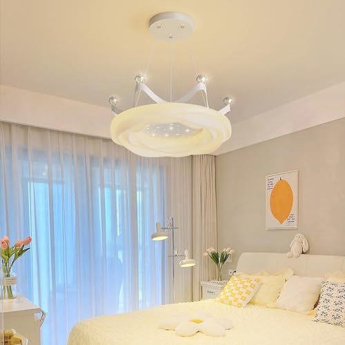 Lampe LED dimmable princesse blanche pour chambre enfant