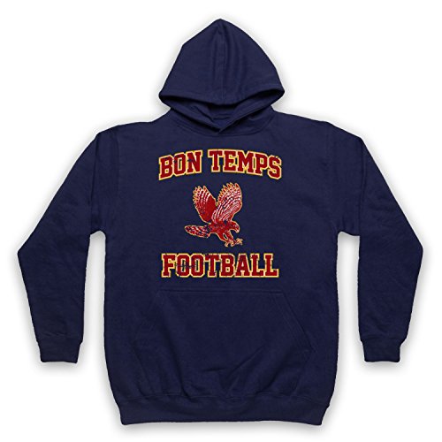 Sweat a capuche True Vampire style sport et horreur TV pour adulte adepte de Bon Temps Football