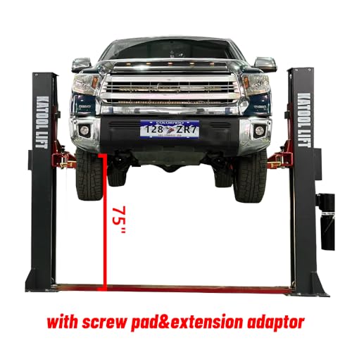 Hydraulic car lift garage