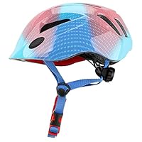 Fahrradhelm Robuster Kinder Helm Verstellbarer Skateboardhelm Radhelm Skaterhelm 52-56CM für Mädchen und Jungs