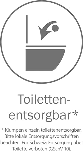 Cat's Best Smart Pellets, 100 % pflanzliche Katzenstreu, innovative Klumpstreu für Katzen aus antihaftenden Aktiv-Holzfasern – stoppt das Heraustragen, 5 kg/ 10 l