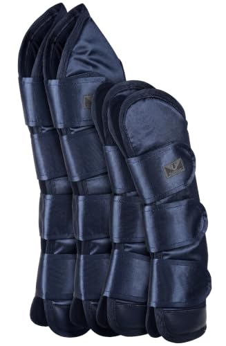 TUFFRIDER 600 D Oxford Shipping Horse Boots, Navy, Pony