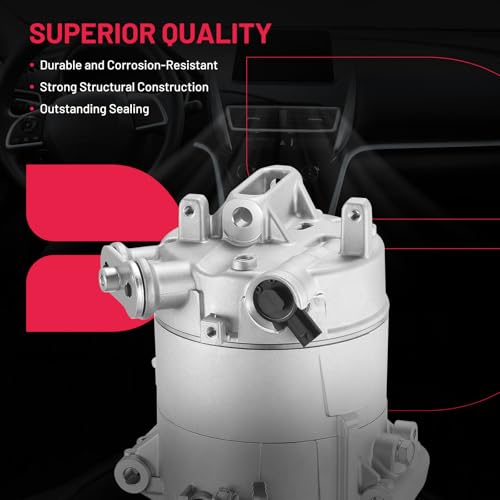 BDFHYK Air Conditioning A/C Compressor 67222 Compatible with Buick Regal 2014-2017, Compatible with Chevy Malibu 2013-2016, Impala 2014-2015, Equinox 2016-2017