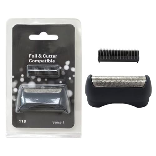1 Set 11B Shaver Foil & Cutter w/Sealed Packaging Replacement for Br-aun Series 110 120 130 140 150