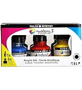 Daler-Rowney System3 Leaf Green Screen Printing Acrylic Ink 250ml