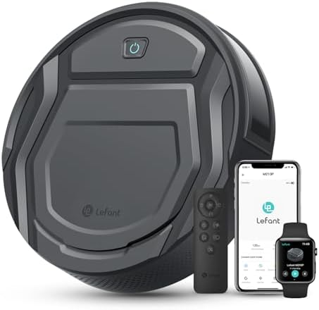 LEFANT M210 Pro Robot Aspirador, 2200Pa de Succión, 120 Min de Au...